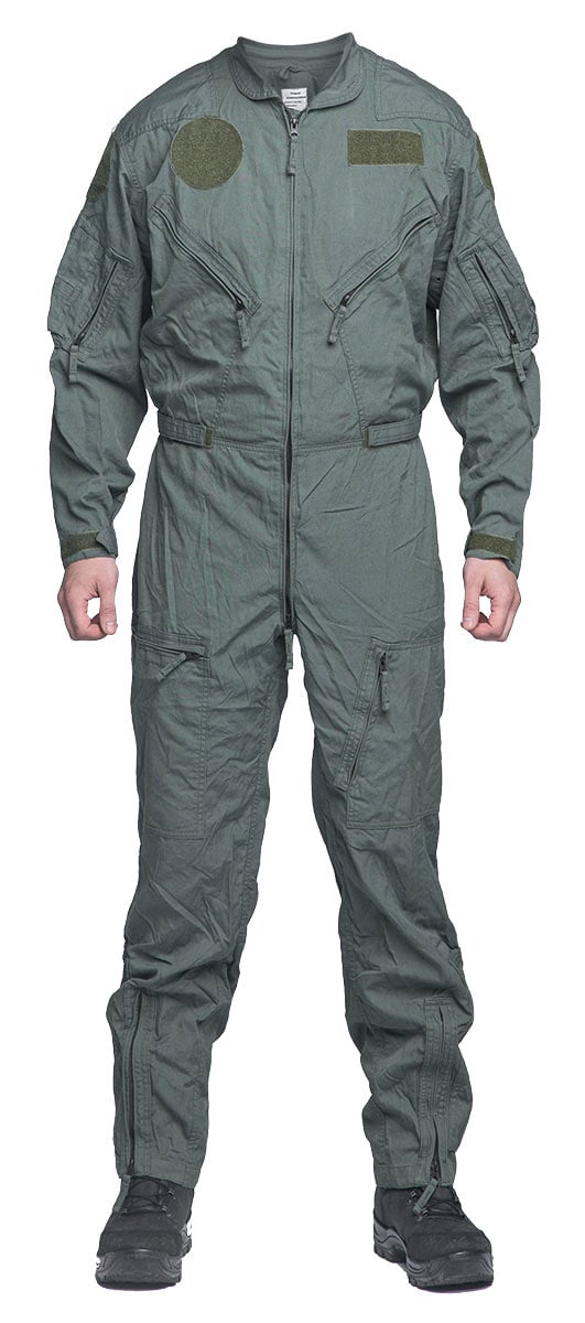 Dutch Flight Coverall, Sage Green, Surplus - Varusteleka