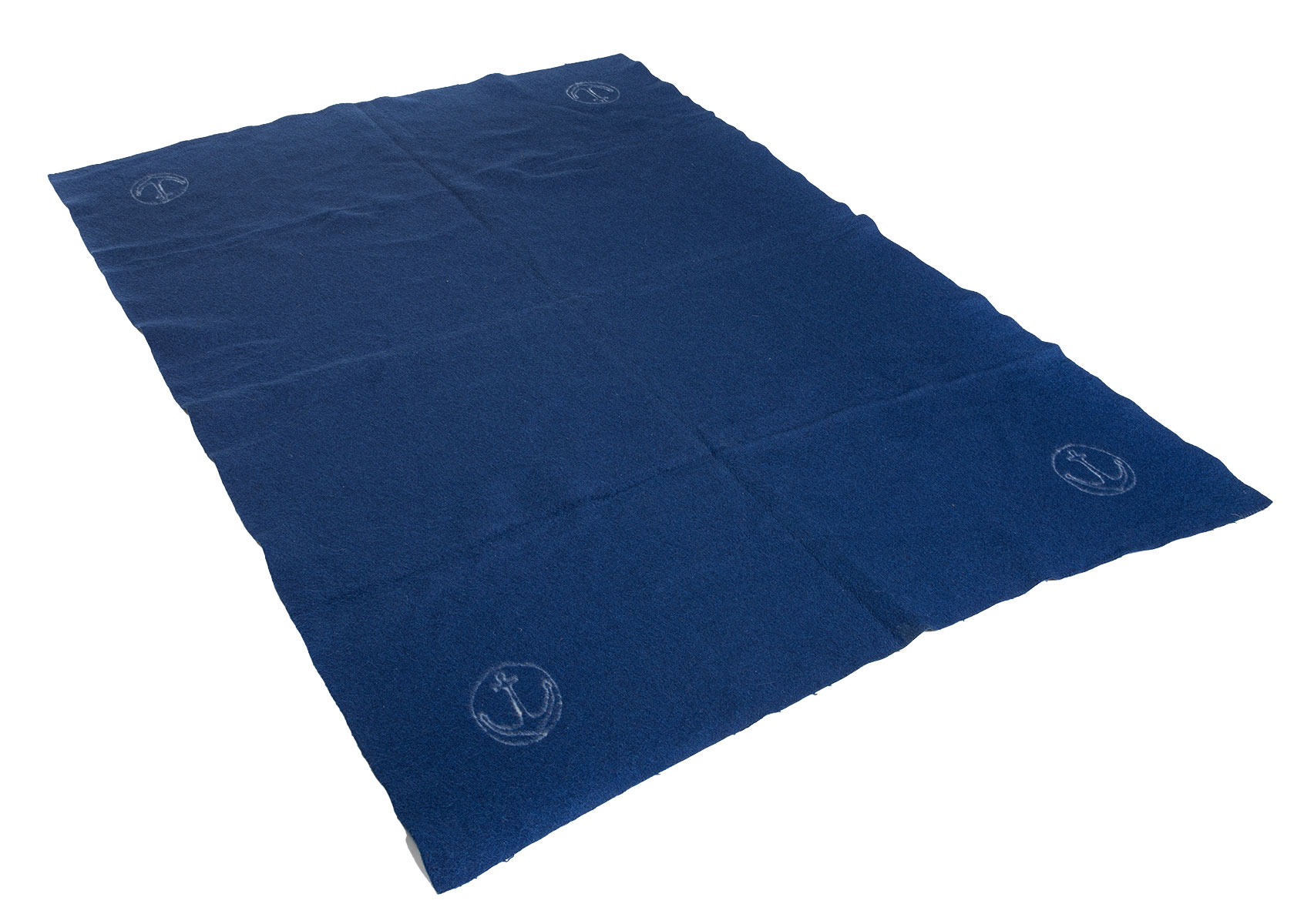 Italian Navy Wool Blanket, Blue, Surplus - Varusteleka.com