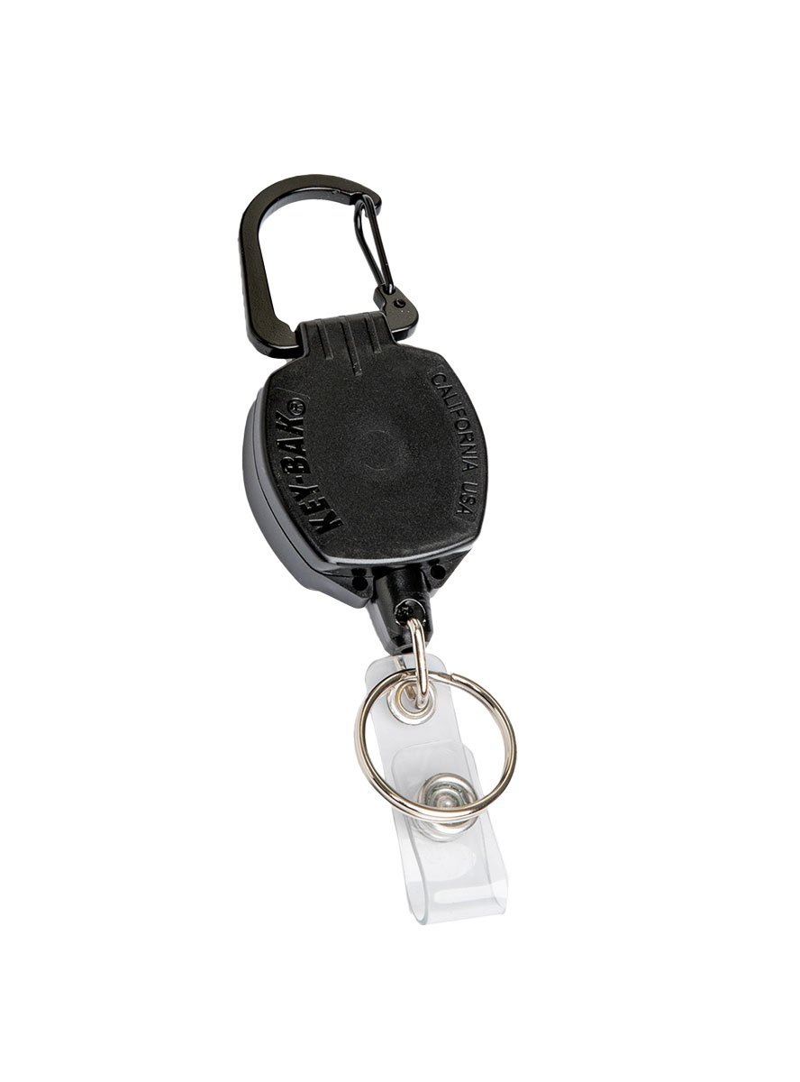 Key-Bak Sidekick Retractable ID Badge and Keychain - Varusteleka