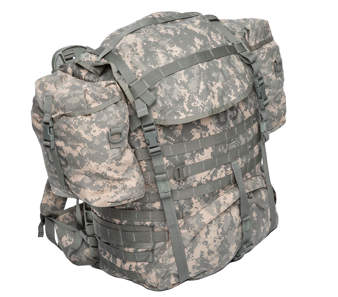 US MOLLE II Rucksack with Frame and Sustainment Pouches, UCP, Surplus ...