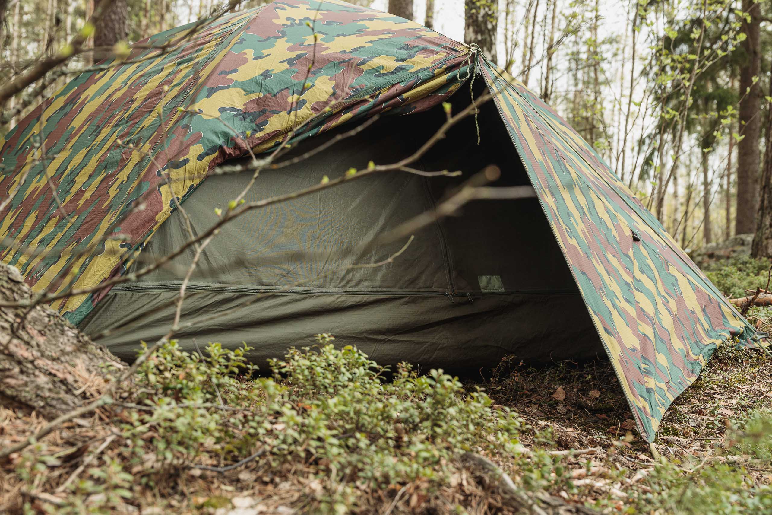 Belgian 2-Person Dome Tent, M1999 Jigsaw, Surplus - Varusteleka