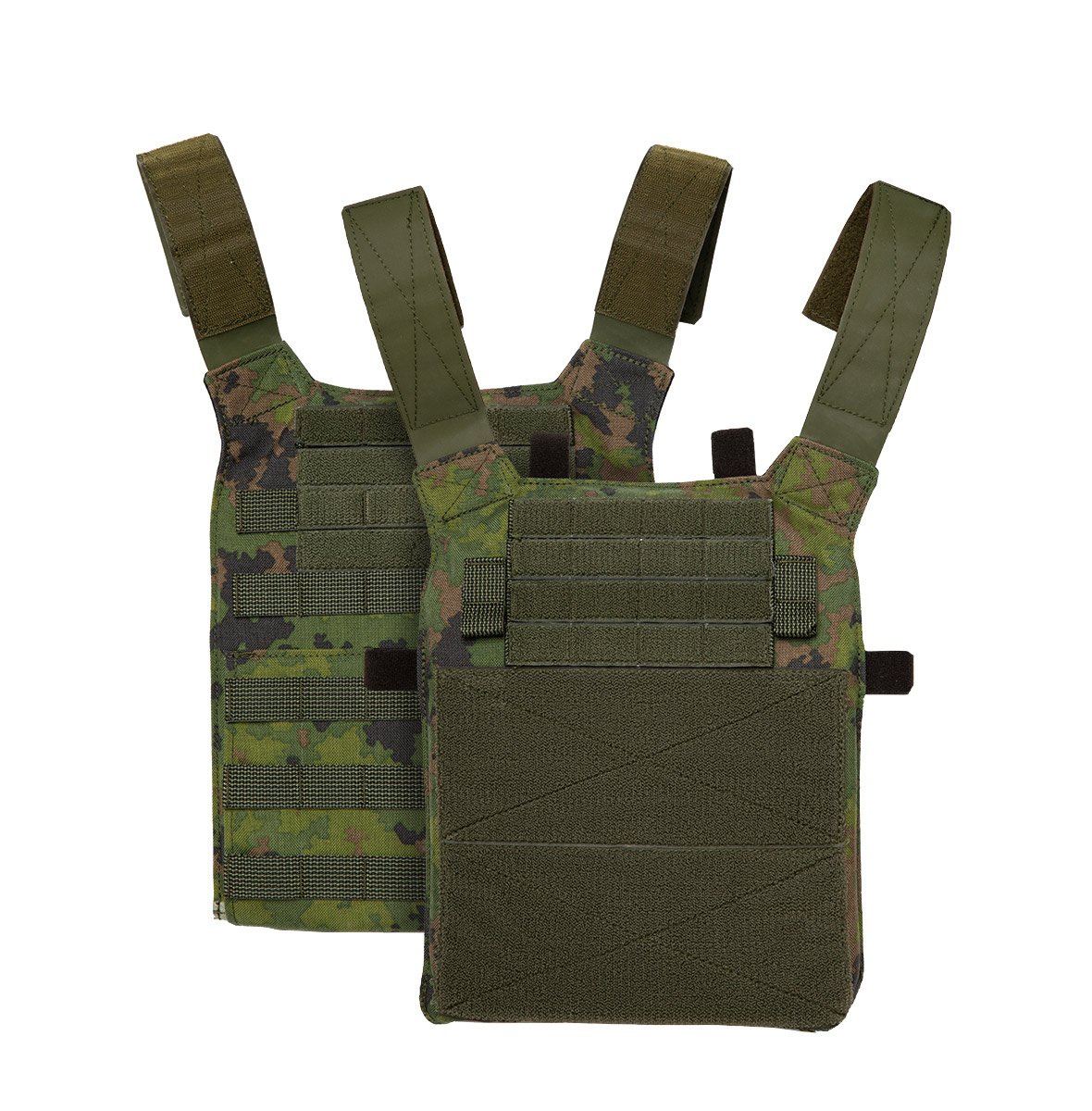 Unbroken discount plate carrier