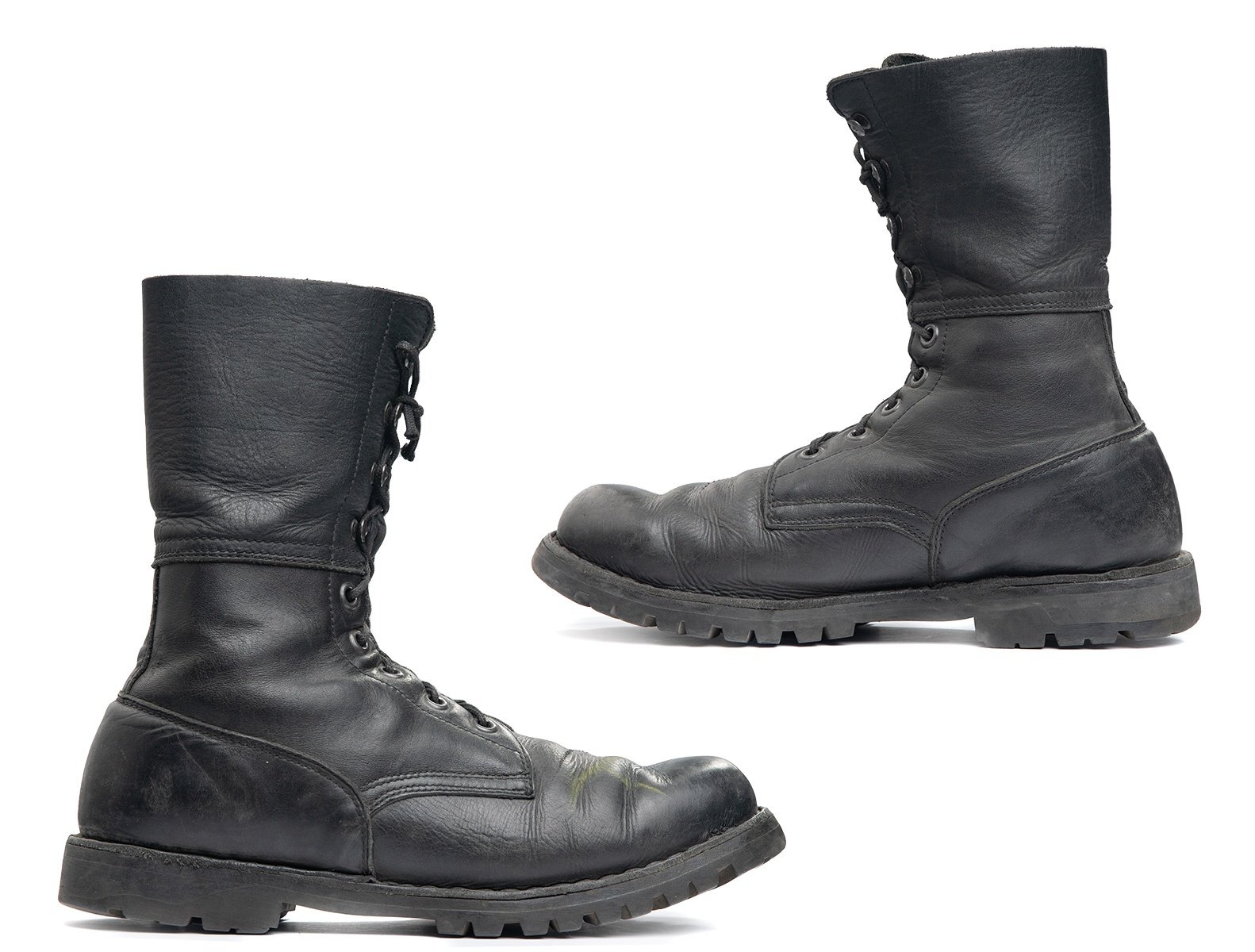 Austrian Combat Boots, Full Leather, Lightweight Model, Surplus ...