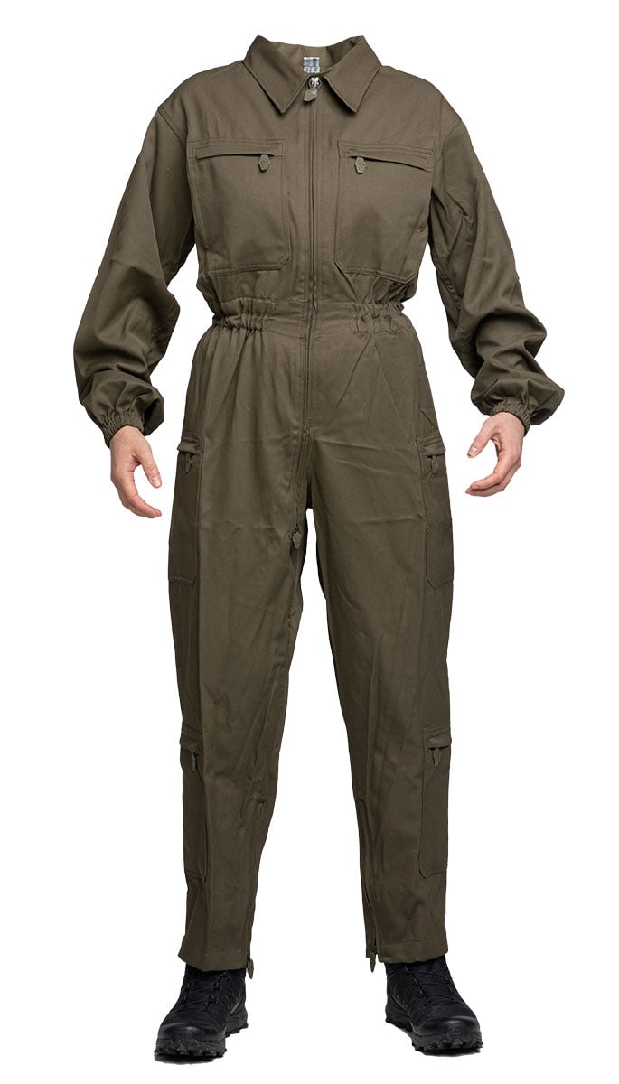 Austrian Work Coverall, Olive Drab, Surplus - Varusteleka