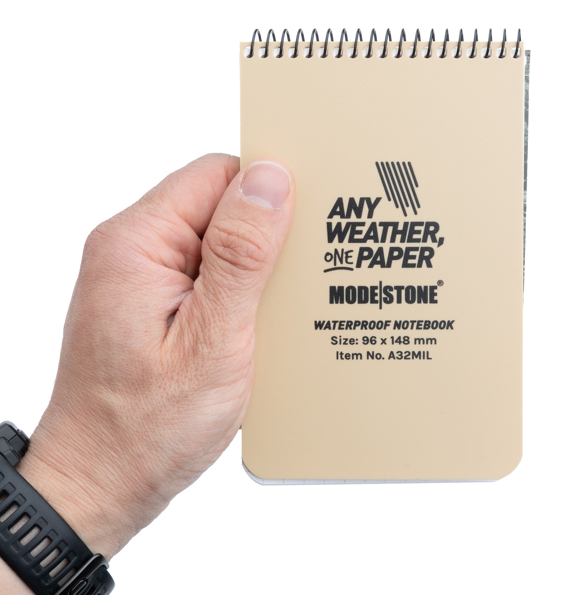 Modestone Waterproof Notepad, 96 x 148 mm - Varusteleka.com